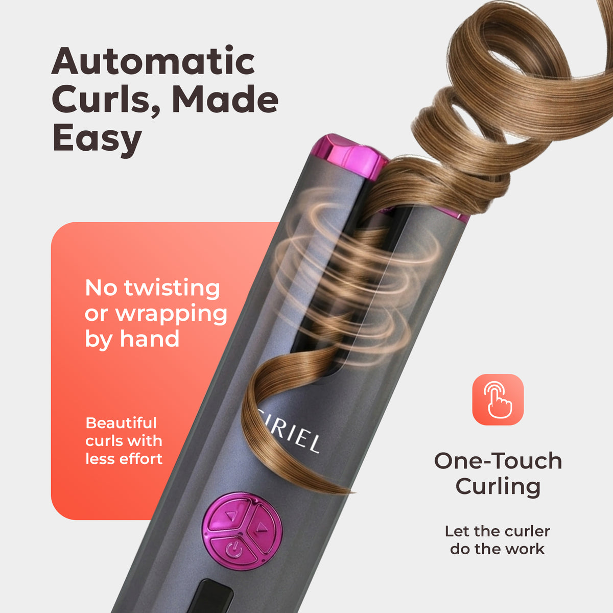 FineCurl Pro - Cordless Curling Tool