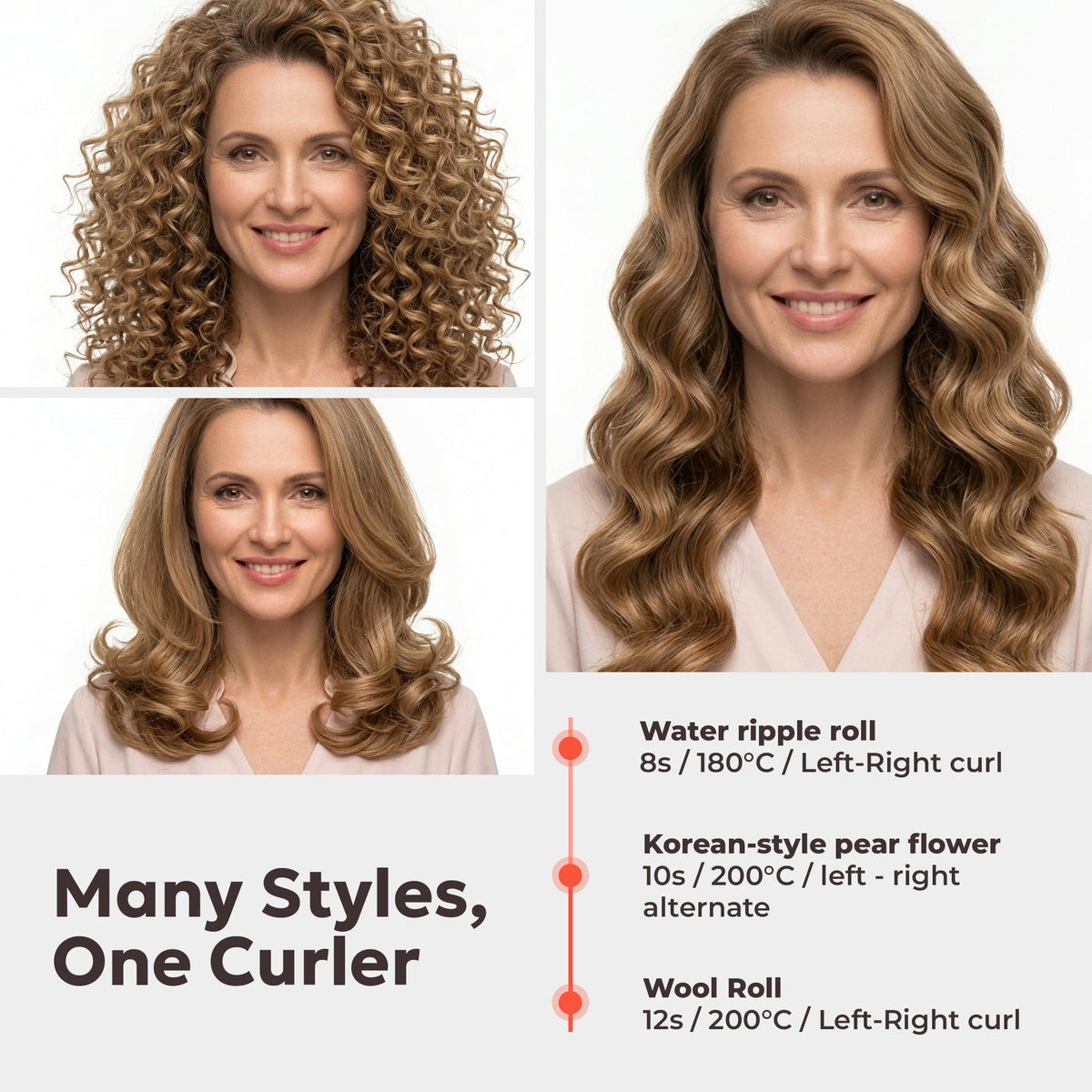 FineCurl Pro - Cordless Curling Tool